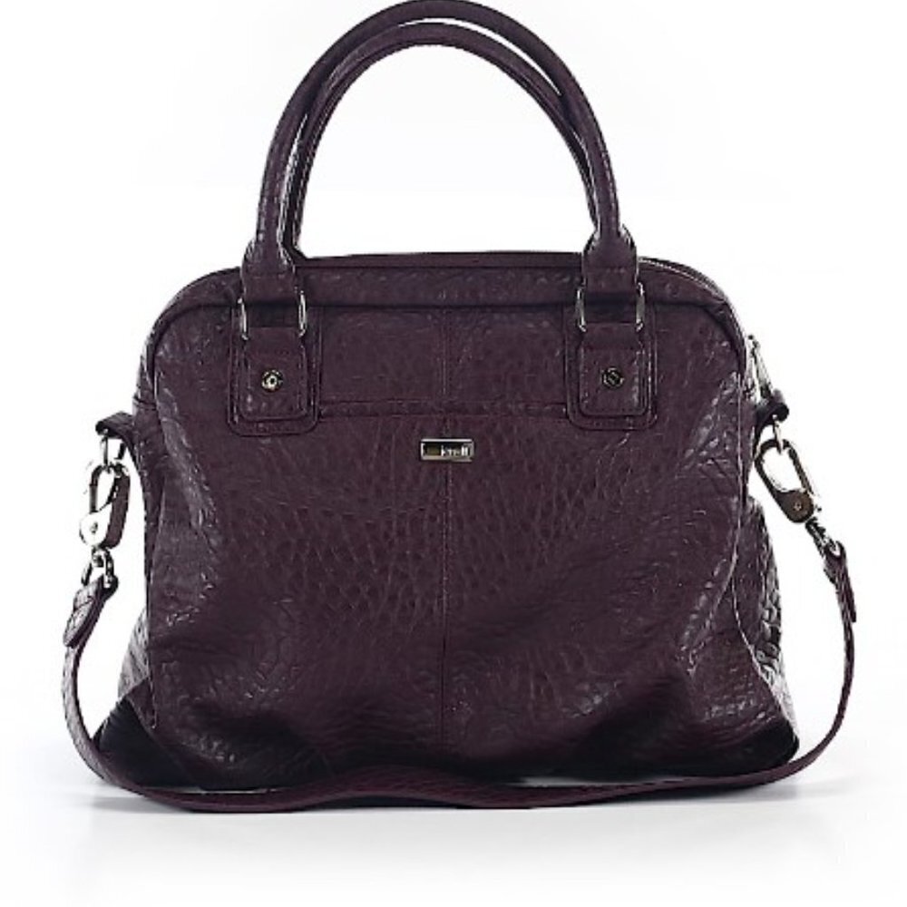 Burgundy Satchel